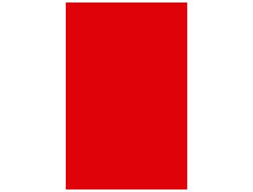 Cartolina guarro din a3 vermelho 185 gr pack de 50 folhas , Guarro , 54763 , 3148954222905